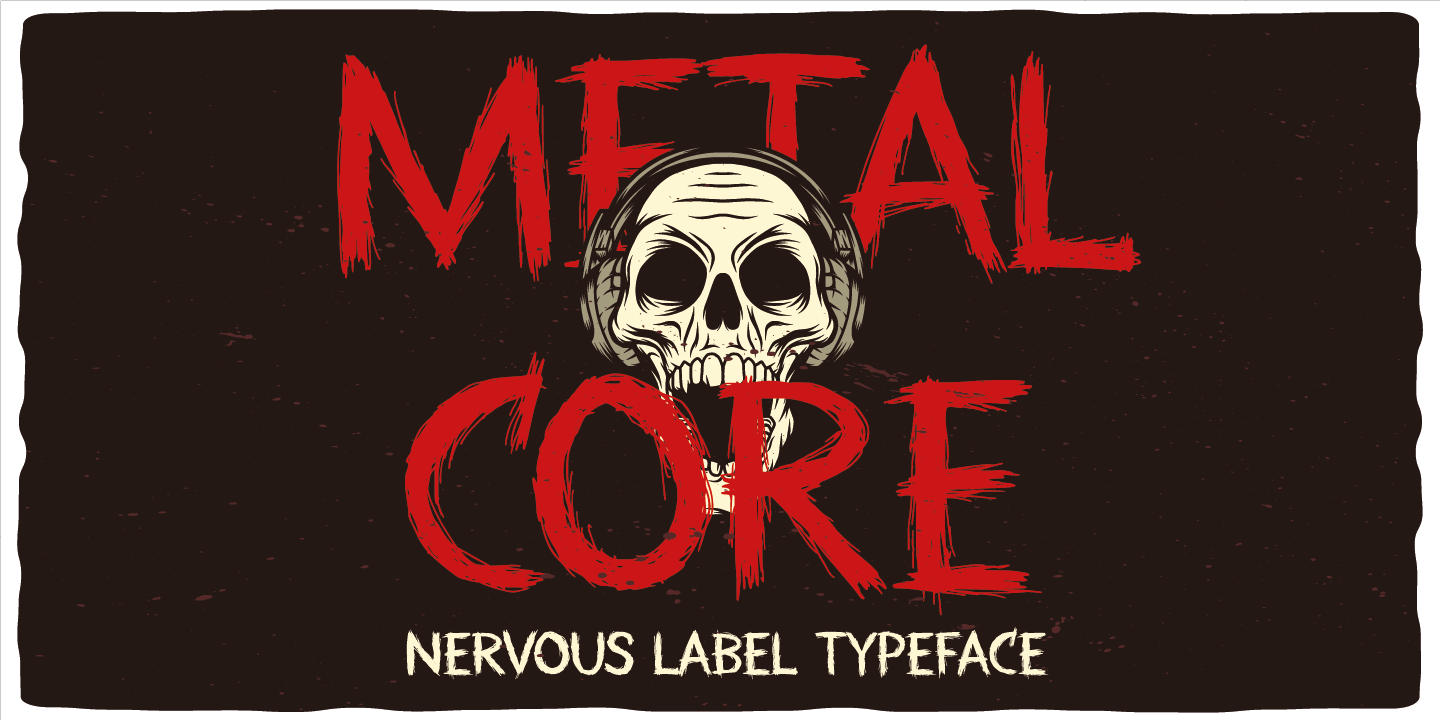 Czcionka Metal Core